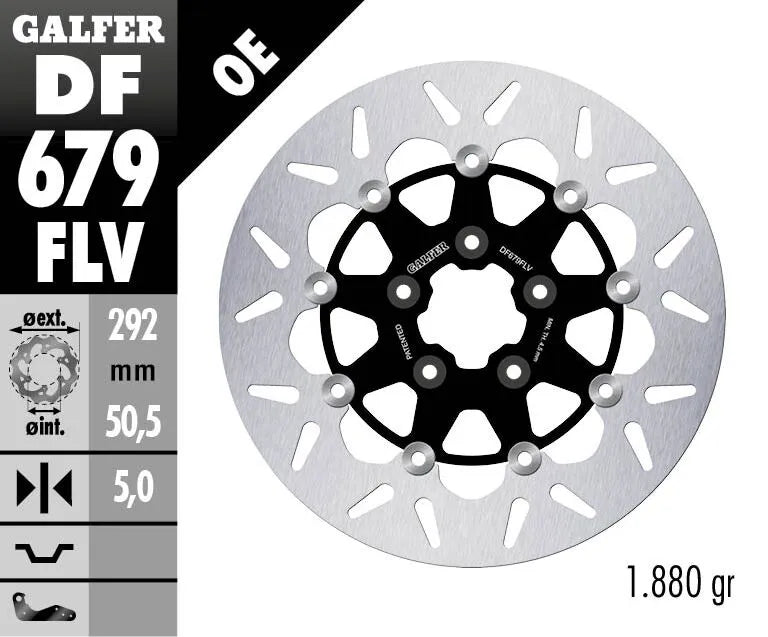 Harley-Davidson Flht 1340 Electra Glide Standard [1986-1988] - Floating brake disc round – picture 2