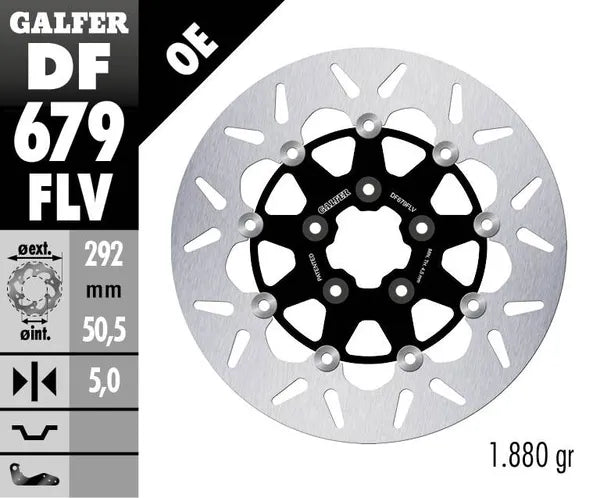 Harley-Davidson Flht 1340 Electra Glide Standard [1986-1988] - Floating brake disc round – picture 4