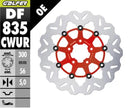 Harley-Davidson XL 883 R Roadster [2015] - Floating wave brake disc - Surface: red, silver, stainless steel - Image 1