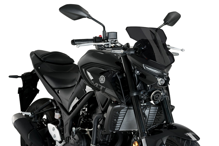 YAMAHA MT-03 [2025] - New Generation Sport Windshield | Heavily toned | PUIG 20285F