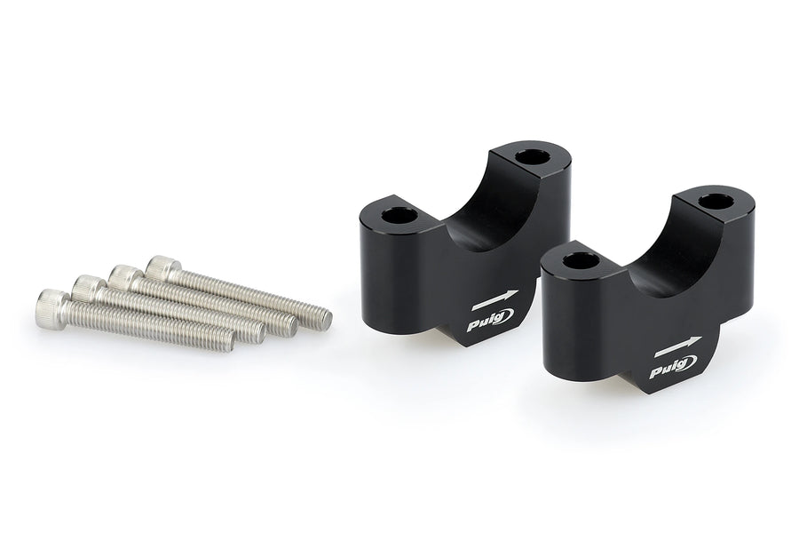 BMW R 1250 GS Adventure [2024] - handlebar riser 30 mm | Black | PUIG 20309N