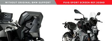 BMW F 900 R [2025] - New Generation Sport Windshield | Clear | PUIG 20360W