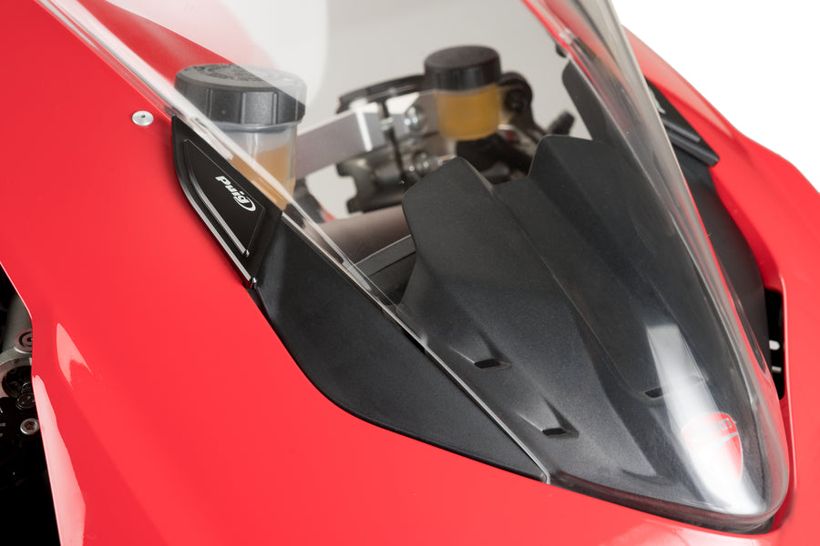 DUCATI PANIGALE V2 [2024] – Rearview mirror caps – Black