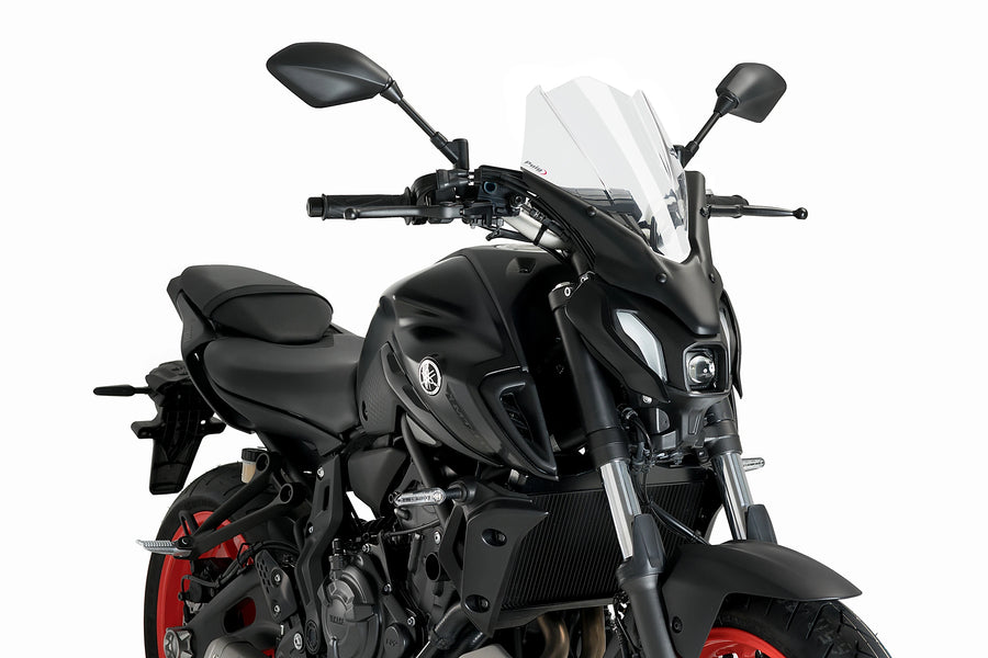YAMAHA MT-07 [ab 2021] - PUIG New Generation Touring Windschild | Klar | PUIG 20619W