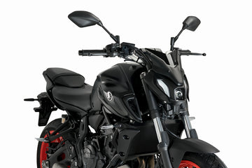 YAMAHA MT-07 2021 - New Generation Sport Plus Windschild | Schwarz | PUIG 20620N