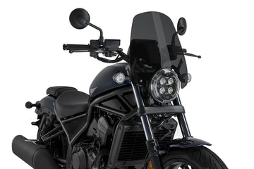 HONDA CMX 1100 REBEL DCT [2025] - PUIG New Generation Touring Windshield | Heavily toned | PUIG 20820F