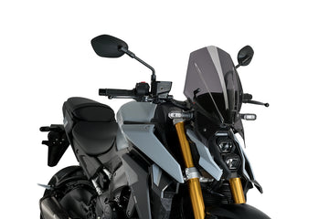 SUZUKI GSX-S 1000 [2024] - New Generation Touring Windshield | Heavily toned | PUIG 20835F
