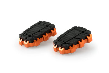 KTM RC 390 [2025] - Enduro 2.0 footrests | Orange | PUIG 20851T