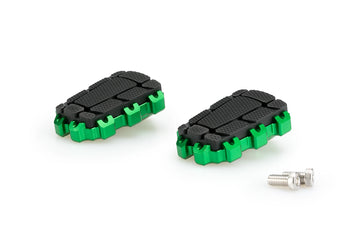 KTM RC 390 [2025] - Enduro 2.0 footrests | Green | PUIG 20851V