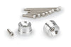 YAMAHA X-MAX 300 TECH MAX [2024] - Handlebar ends Speed | Silver | PUIG 21030P