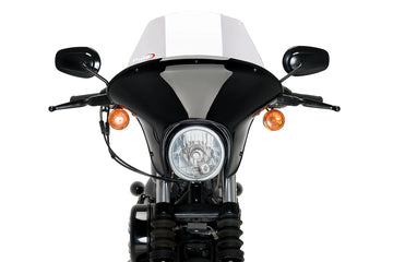 TRIUMPH BONNEVILLE T 120 BLACK [2025] - Touring Batwing SML | Clear | PUIG 21054W