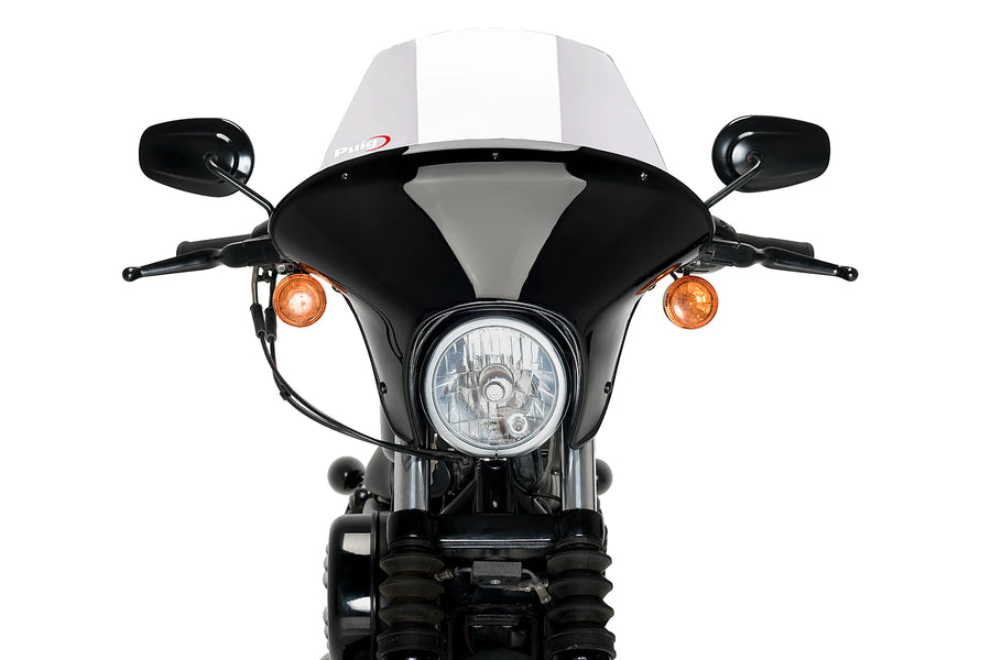 TRIUMPH BONNEVILLE T 120 BLACK [2025] - Touring Batwing SML | Clear | PUIG 21054W