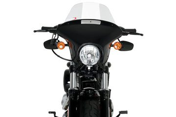 TRIUMPH BONNEVILLE T 120 BLACK [2025] - Touring Batwing SML | Clear | PUIG 21056W