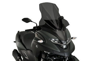 YAMAHA TRICITY 300 [2025] - Windshield V-Tech Line Touring | Heavily toned | PUIG 21120F