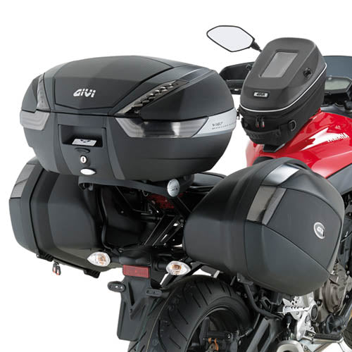 Yamaha MT 07 [GIVI] - Topcase Träger für MONOKEY® oder MONOLOCK® Koffer zu montieren mit der MONOKEY® Platte M5