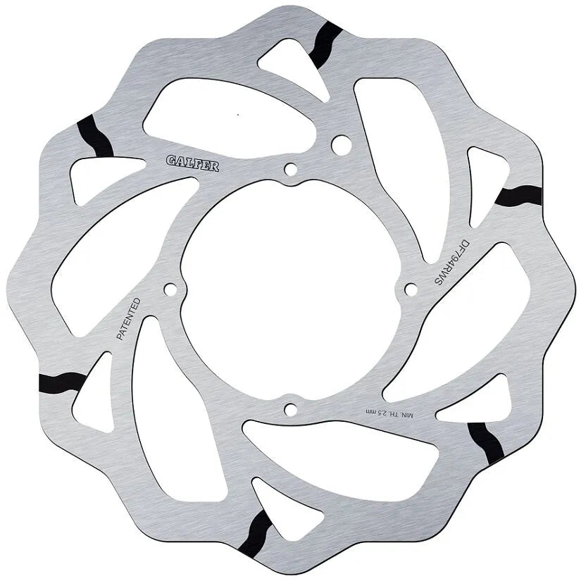 KTM SX 85 19/16 [2015-2017, 2020, 2022-2024] - BRAKE DISC FIXED WAVE GROOVED OVERSIZE – Picture 1