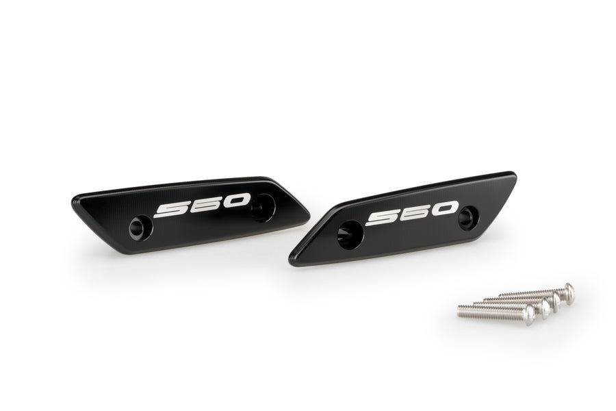 YAMAHA T-MAX 560 TECH MAX [2024] – Rearview mirror caps – Black