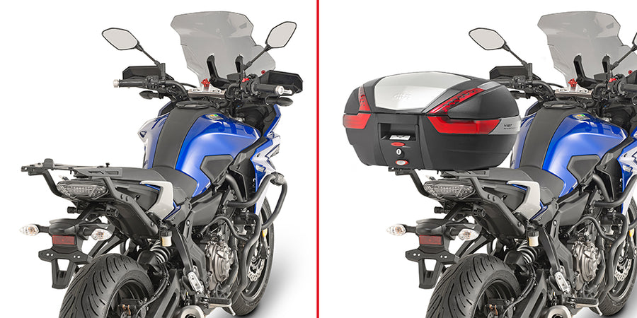 Yamaha Tracer 7 / Tracer 7 GT [GIVI] - Topcase Träger für MONOKEY® oder MONOLOCK® Koffer bei vorhandenem Original