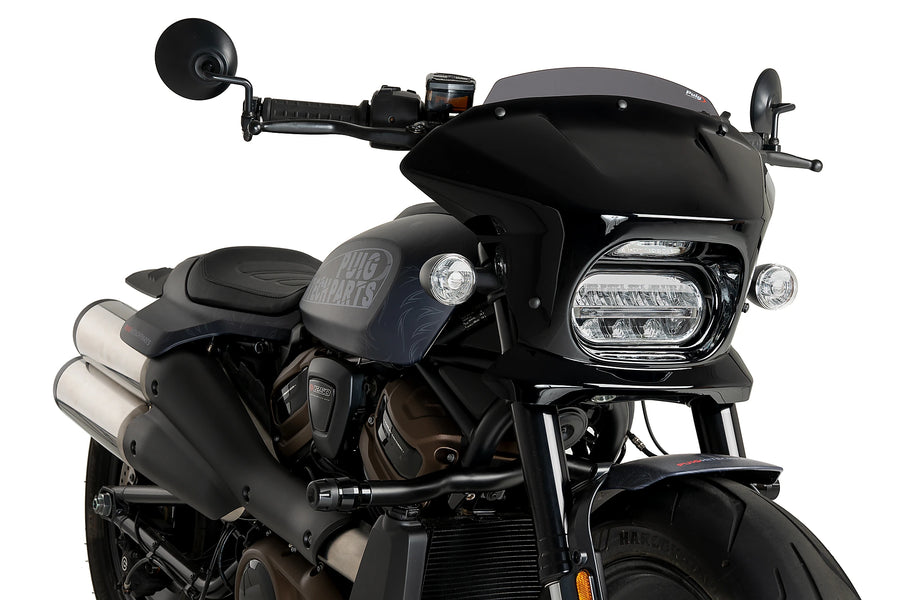 HARLEY DAVIDSON SPORTSTER S RH 1250 S [2024] - Fury Sport lamp cover | Heavily toned | PUIG 21325F