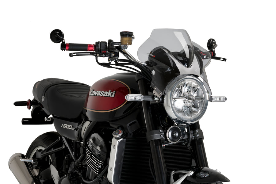 KAWASAKI Z 900 RS SE [2025] – Cockpit windshield fairing – black