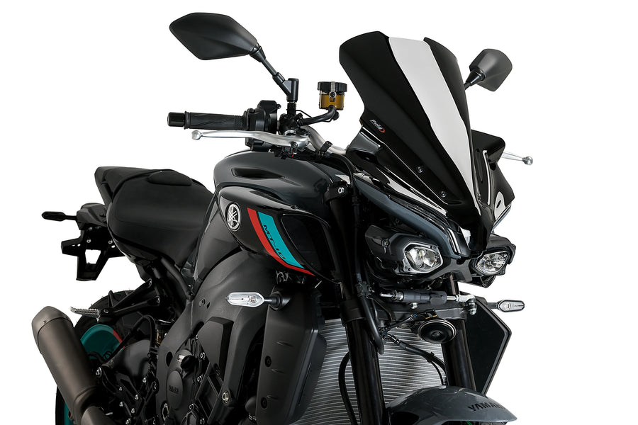 YAMAHA MT-10 SP [2025] - New Generation Touring Screen | Black | PUIG 21362N