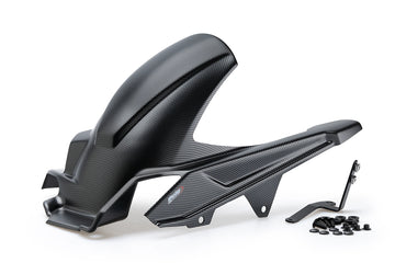 TRIUMPH BONNEVILLE T 120 BLACK [2025] - Rear wheel cover | Carbon look | PUIG 21539C