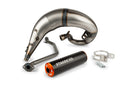 Beta RR Track 50 2T - Exhaust Streetrace High Mount CNC orange black