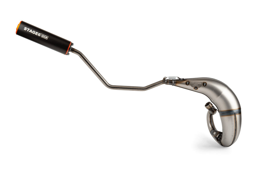 Beta RR Enduro 50 2T - Exhaust Streetrace High Mount CNC orange black