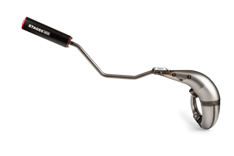 Beta RR Enduro 50 2T - Exhaust Streetrace High Mount CNC red black