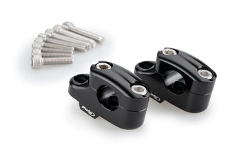 HONDA NC 750 X DCT [2024] - Pullback handlebar risers | Black | PUIG 21750N