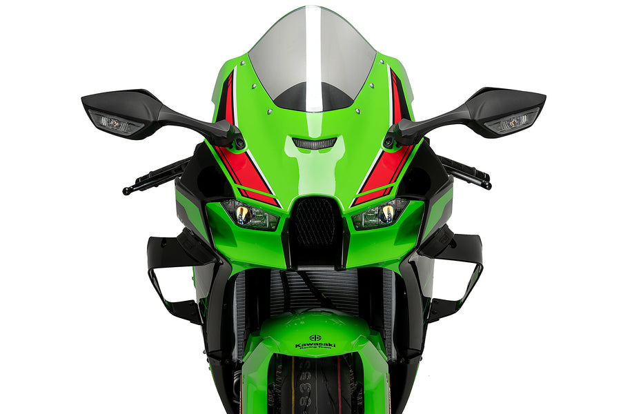 KAWASAKI ZX-10RR [2025] - PUIG Race Side Spoiler | Black | PUIG 21782N