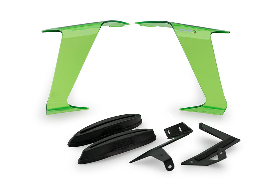 KAWASAKI ZX-10RR [2025] - PUIG Race Side Spoiler | Green | PUIG 21782V