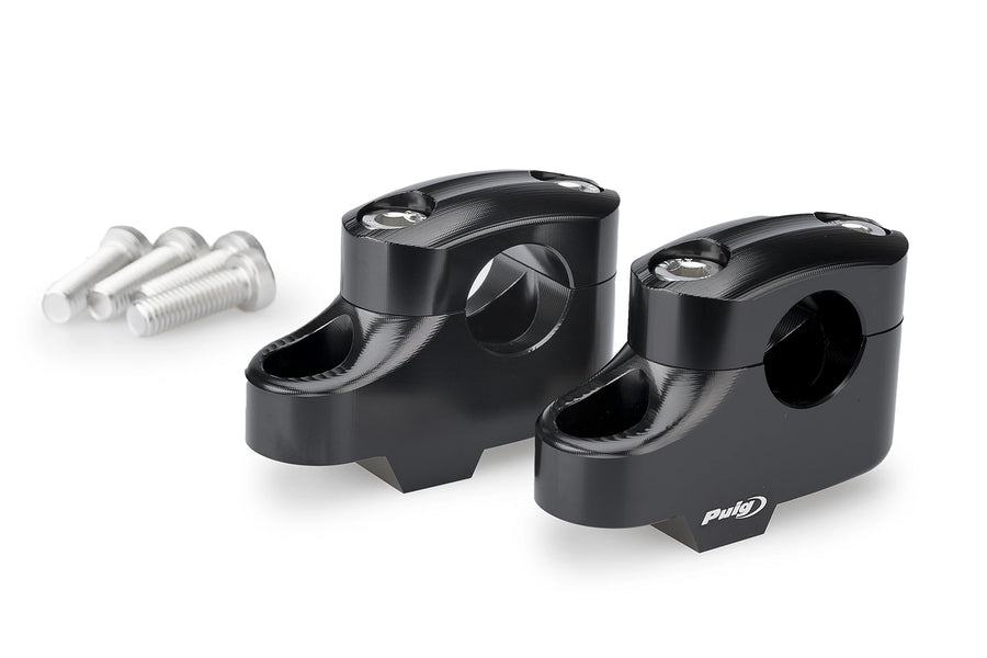 BMW F 800 GS [2025] - Pullback handlebar risers | Black | PUIG 21811N