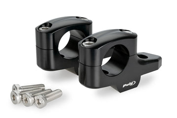 BMW R 1300 GS TROPHY [2025] - Pullback handlebar risers | Black | PUIG 21882N