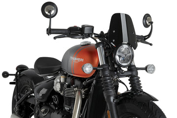 TRIUMPH BONNEVILLE BOBBER [2025] - New Generation Sport | Black | PUIG 21925N