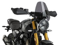 TRIUMPH SCRAMBLER 400X [2025] – Retro windshield – heavily tinted-14