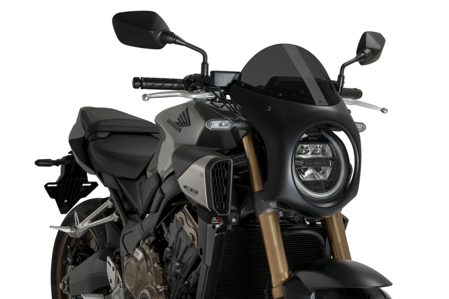 HONDA CB 650 R NEO SPORTS CAFE [2025] – Retro Fairing Screen – Black