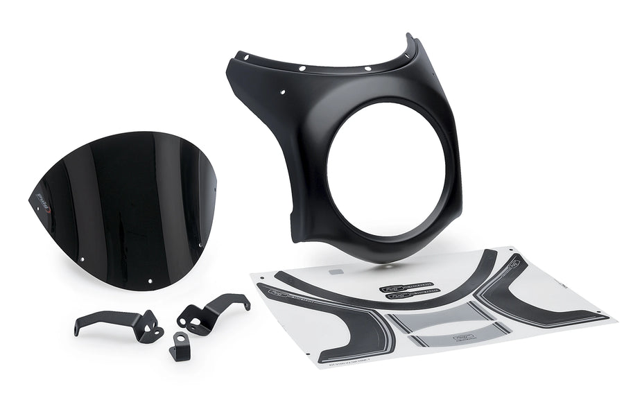 HONDA CB 650 R NEO SPORTS CAFE [2025] - retro fairing screen | Black | PUIG 21961N