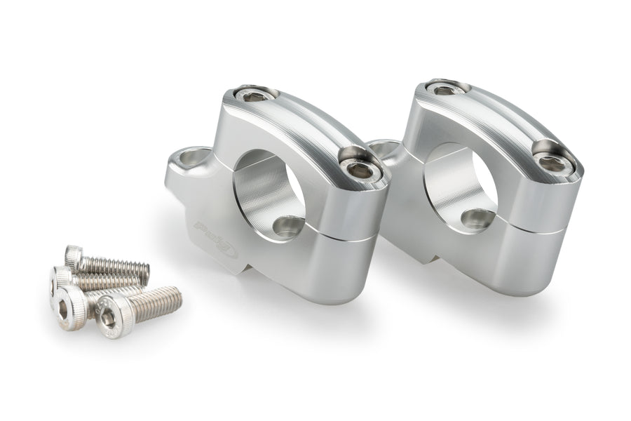 BMW R 12 NINET [2025] – Pullback handlebar risers – silver
