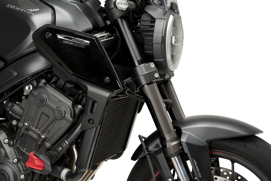 KTM RC 390 [2025] – Fork protection kit sticker – Carbon look