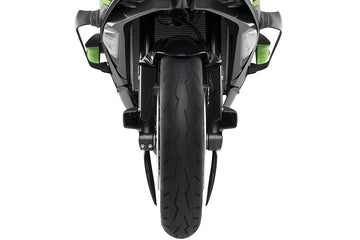 KAWASAKI ZX-6R [2024] - Bremsenkühler 2.0 | Mattschwarz | PUIG 22076J