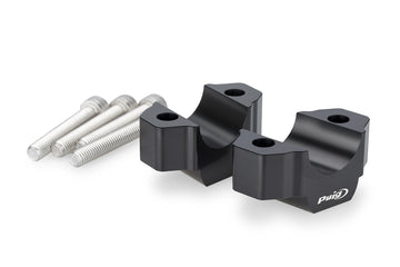 YAMAHA MT-09 Y-AMT [2024] - Handlebar risers | Black | PUIG 22100N