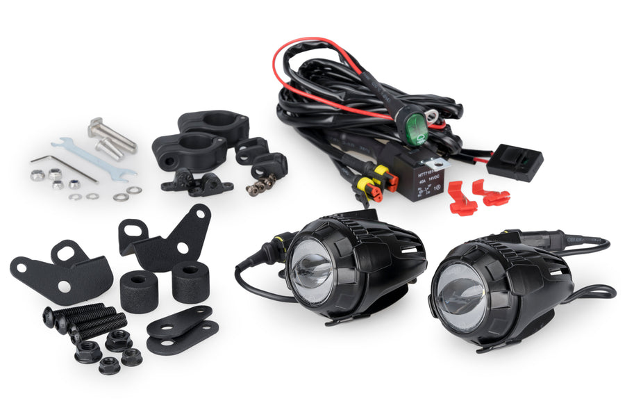 BMW R 1300 GS TROPHY [2025] – Additional headlights Beam 3.0 – Black