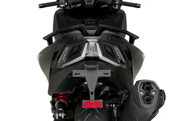 KYMCO AK550 PREMIUM 2024 - Kennzeichenhalter | Schwarz | PUIG 22164N