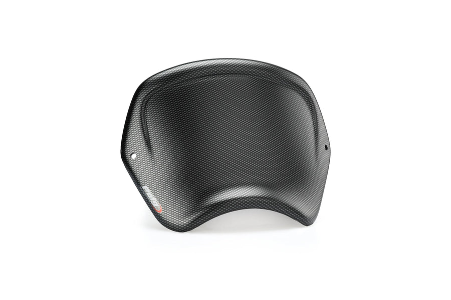 TRIUMPH SCRAMBLER 1200X [2025] - PUIG ABS front panel | Carbon look | PUIG 22223C