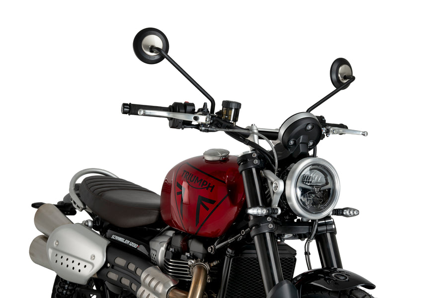 TRIUMPH SCRAMBLER 1200X [2025] – ALU faceplate – black