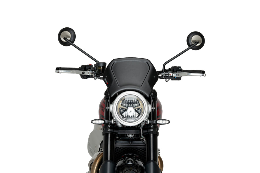 TRIUMPH SCRAMBLER 1200X [2025] – ALU faceplate – black