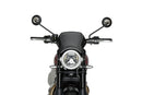 TRIUMPH SCRAMBLER 1200X [2025] - Aluminum front panel | Black | PUIG 22224N