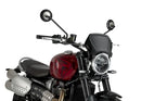 TRIUMPH SCRAMBLER 1200X [2025] – Front panel ABS – Matt black-2