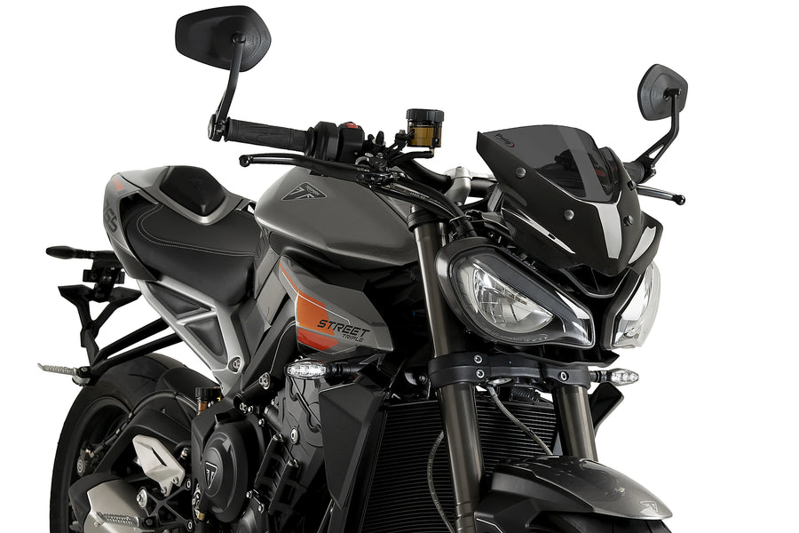TRIUMPH STREET TRIPLE 765 RS [2025] - New Generation Sport Windshield | Heavily toned | PUIG 22234F